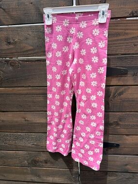 Old Navy Pink Floral Print Girls' Leggings